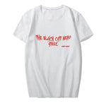 T-Shirt Ateez Black Cat Nero Z