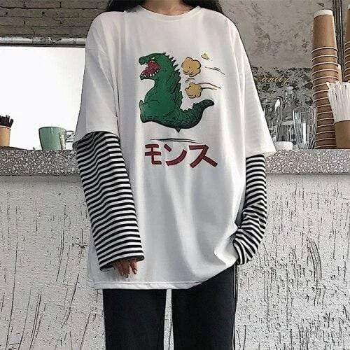 T-Shirt Coréen Long