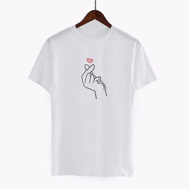 T-Shirt Finger Heart