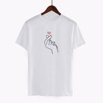 T-Shirt Finger Heart