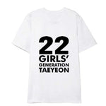 T-Shirt Girls Generation - 10th Anniversary Noir