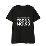 T-Shirt Girls Generation - 10th Anniversary Noir