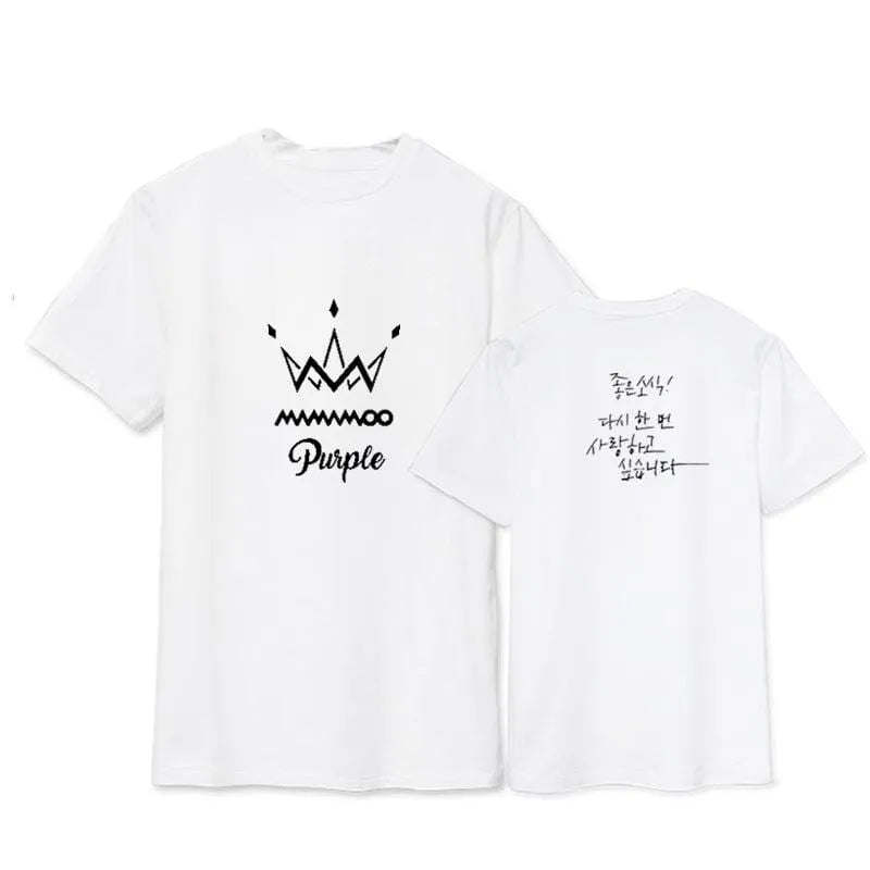 T-Shirt Mamamoo - Album Purple