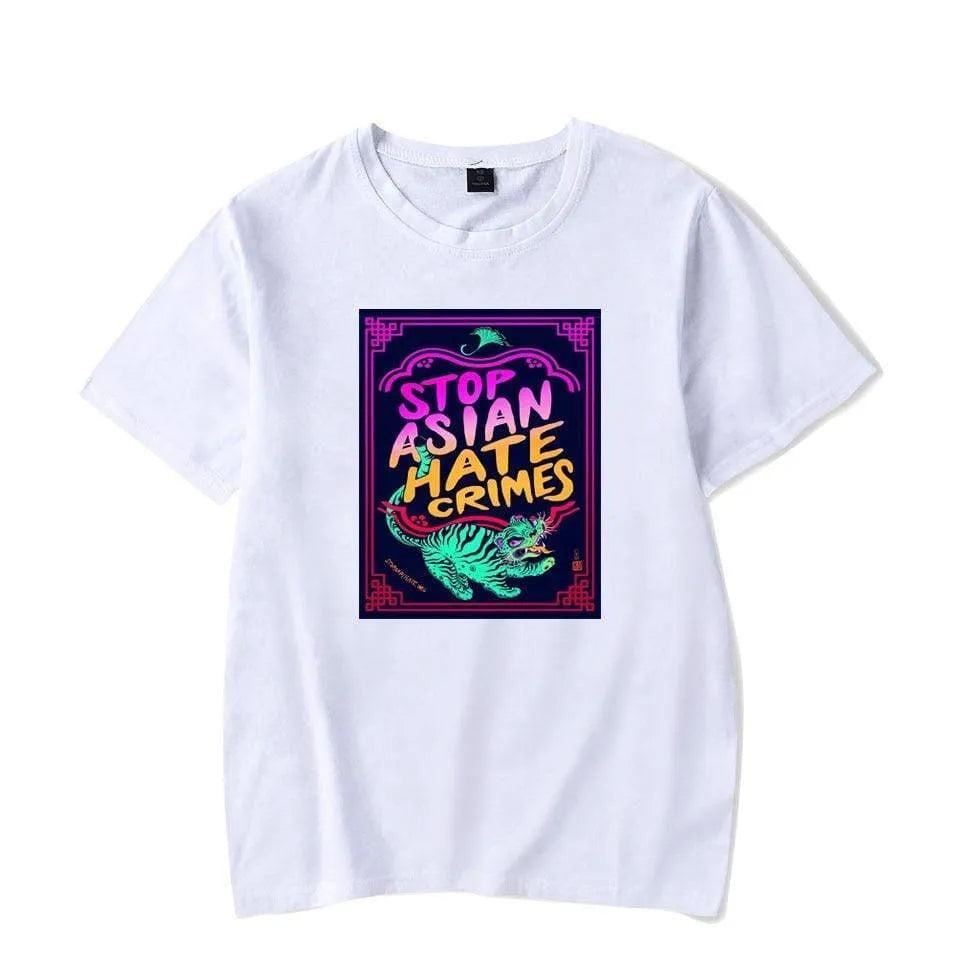T-Shirt Stop Asian Hate Anti-Racisme