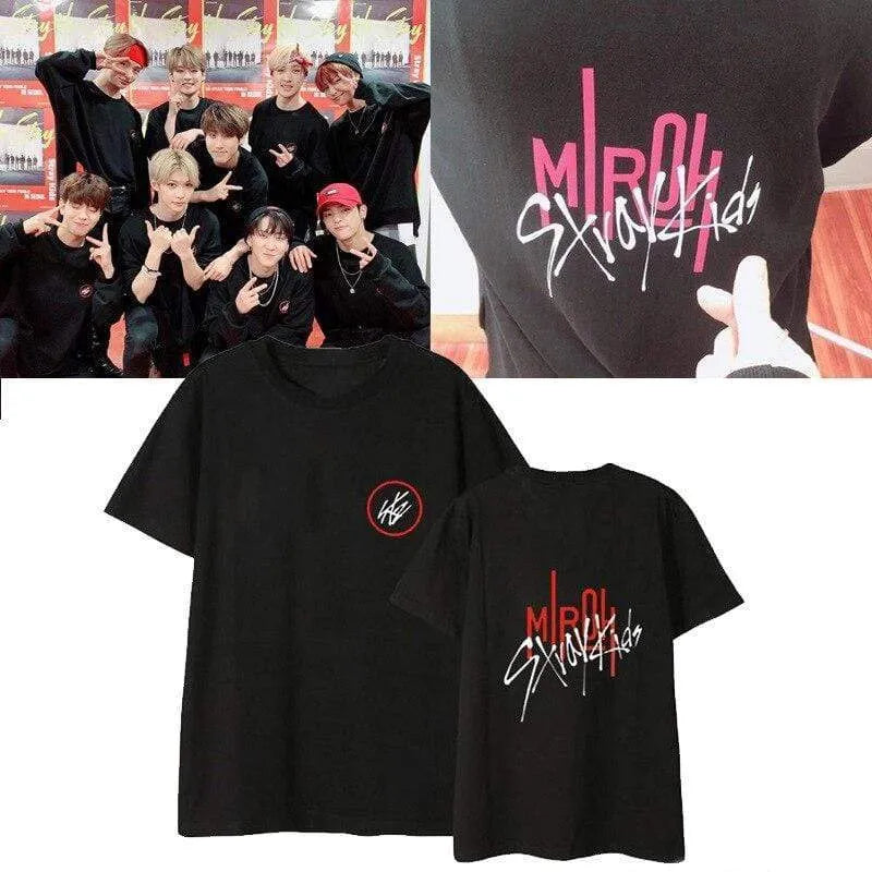 T-Shirt Stray Kids </br> Logo Rond