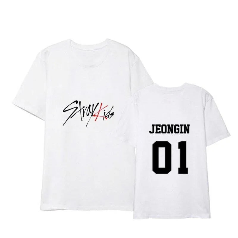 T-Shirt Stray Kids </br> Membres Groupe