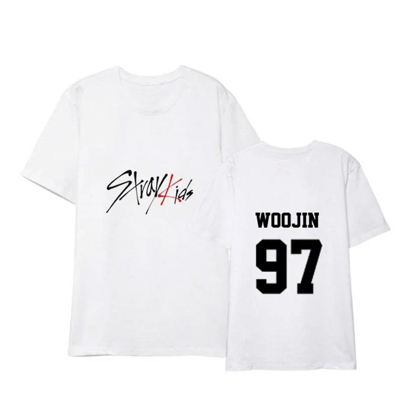 T-Shirt Stray Kids </br> Membres Groupe