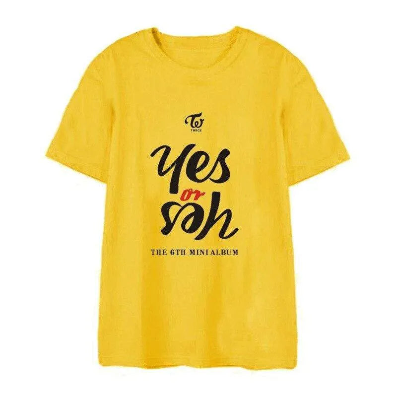 T-Shirt Twice </br> Yes Or No