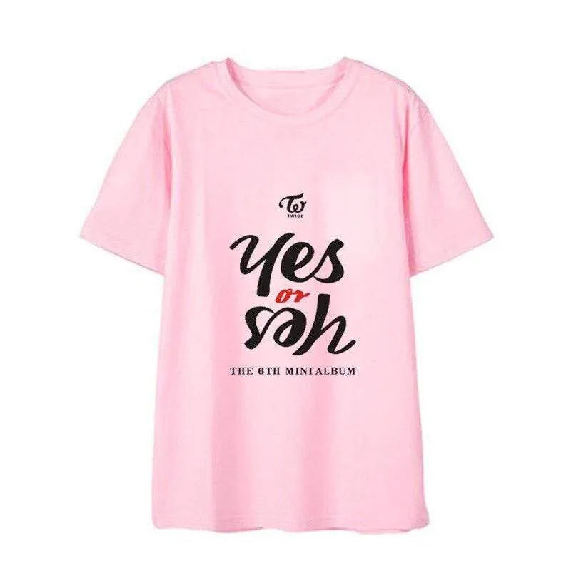 T-Shirt Twice </br> Yes Or No