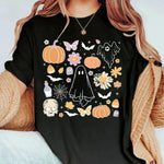T-shirt Coréen Halloween