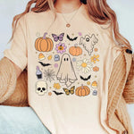 T-shirt Coréen Halloween