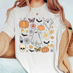 T-shirt Coréen Halloween