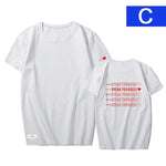 Bangtan Boys World Tour Love Yourself Speak Yourself O-Neck Short Sleeve T Shirt Kpop Unisex Loose Top Tees PT1129