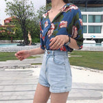 Chemisier Coreen à Fleurs