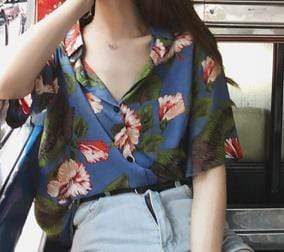 Chemisier Coreen à Fleurs