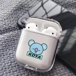 Coque Airpods BT21 Transparent