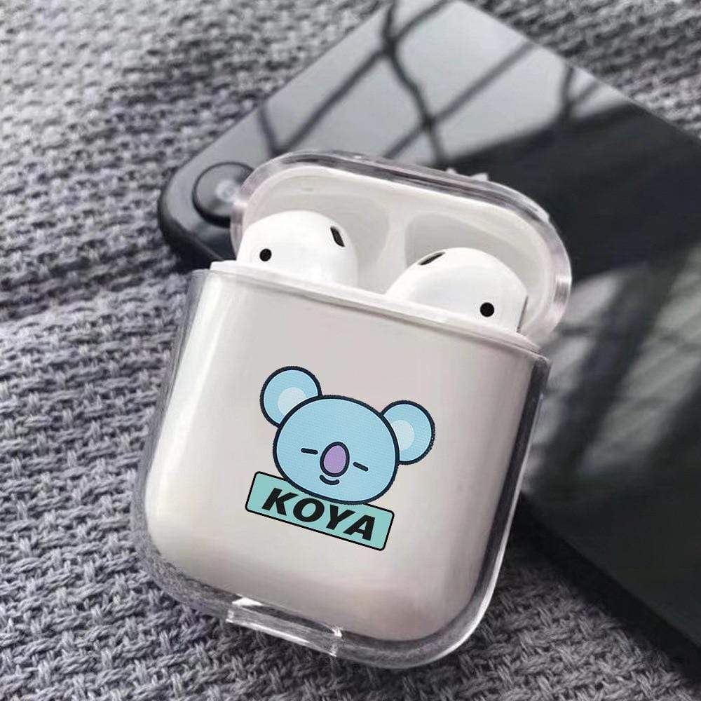 Coque Airpods BT21 Transparent