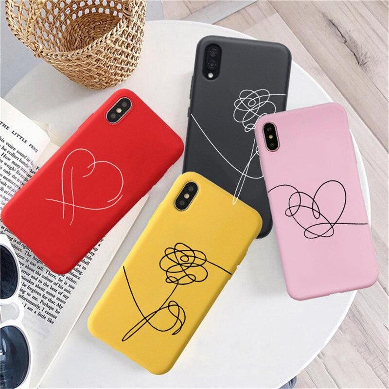 Coque BTS - Love Yourself Rose