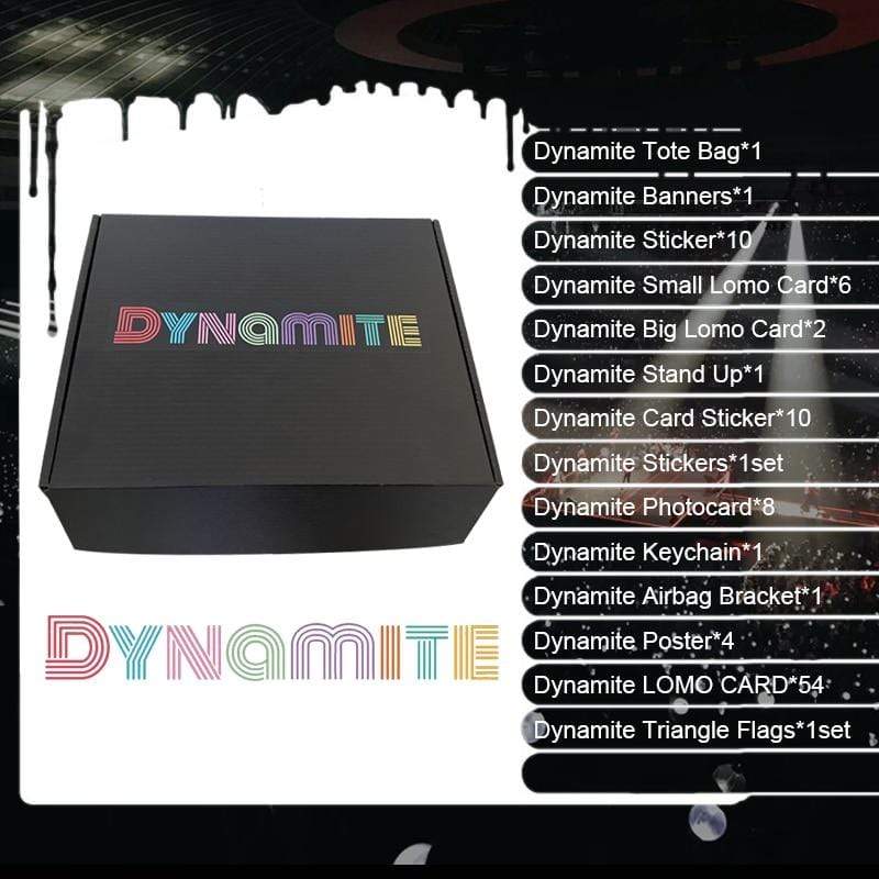 KPOP Bangtan Boys Album DYNAMITE Spree Lucky Mystery Gift Box Subscription Box LH003