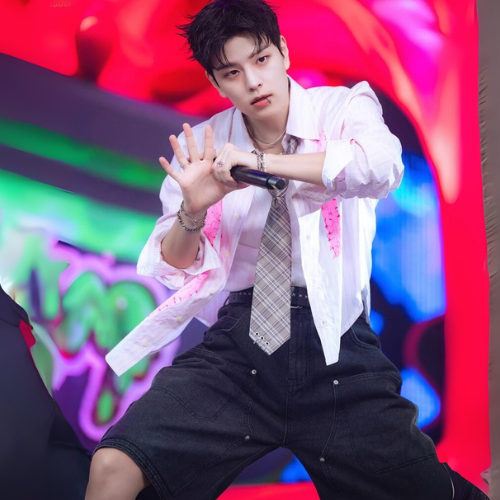 Short Baggy KPOP Seungmin – Groupe Stray Kids