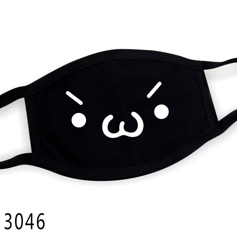 Masque coréen - Motif bouche