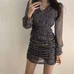 Robe Coreenne Bas Froncé