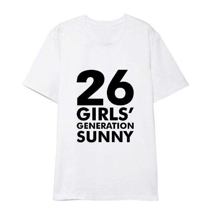 T-Shirt Girls Generation - 10th Anniversary Noir